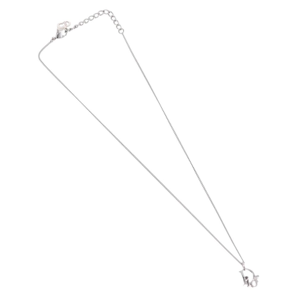 Christian Dior Vintage Logo Pendant Metal